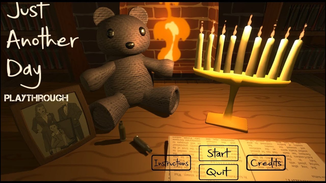 Just Another Day - Playthrough (narrative exploration game)