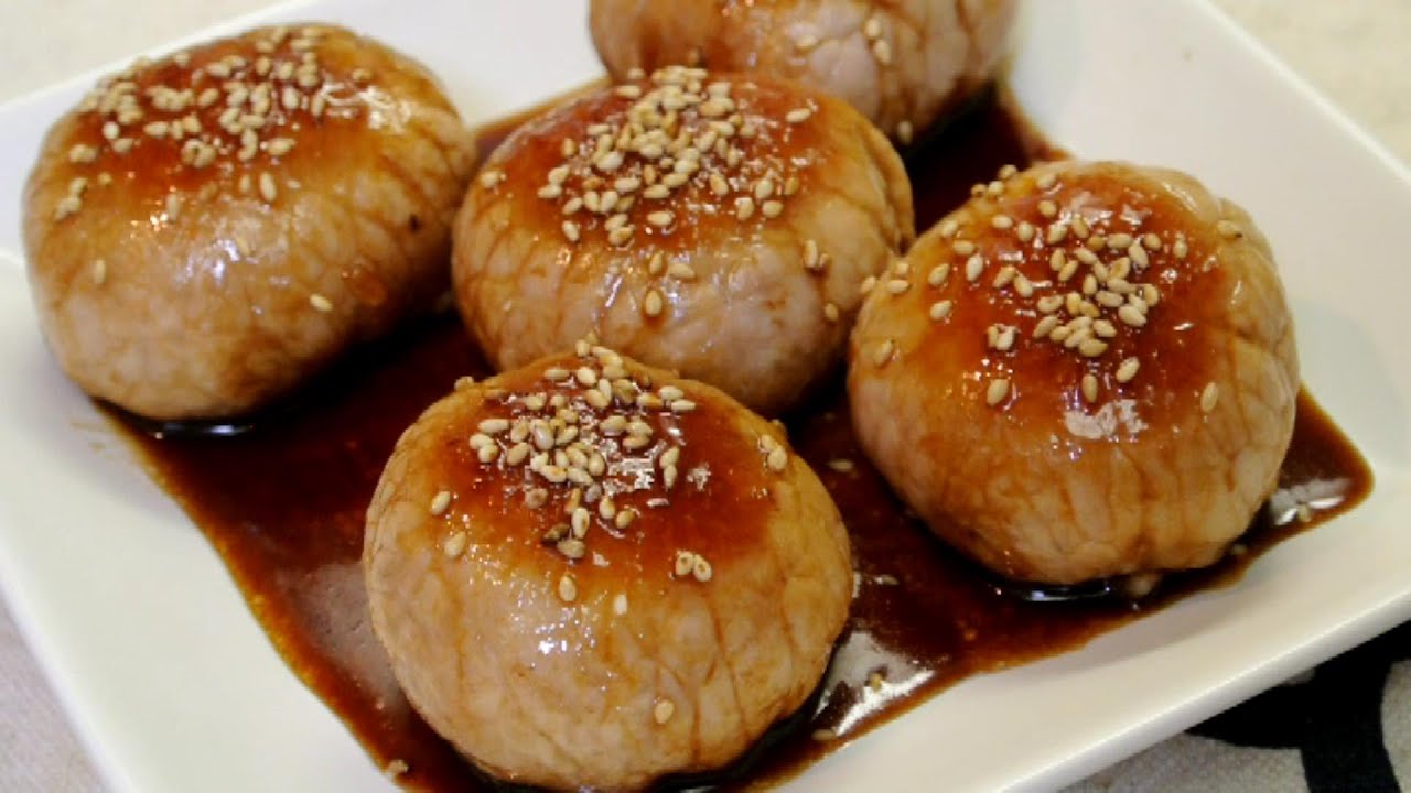 No Talk cooking 5 : Meat Wrapping Rice Ball (Nikumaki Onigiri) 肉巻き梅握り