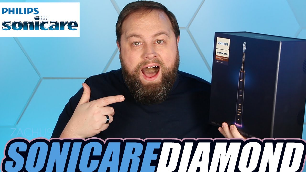 Philips Sonicare DiamondClean Smart 9750 Electric Power Toothbrush -  Lunar Blue (Honest Review)