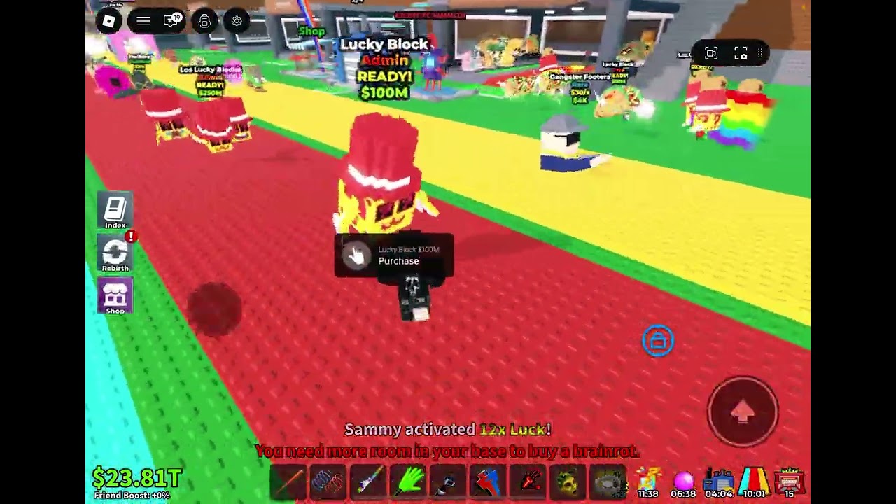 ADMIN ABUSE UL DE PE STEAL A BRAINROT CU AY MI GATITO (este recomandat sa va activati subtitrarile)