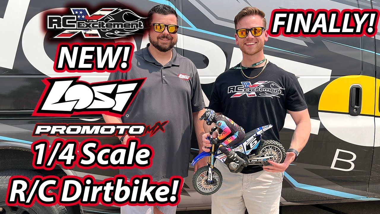 FINALLY! The Worlds BEST R/C DIRT BIKE! Brand NEW Losi ProMotoMX! RCExcitement