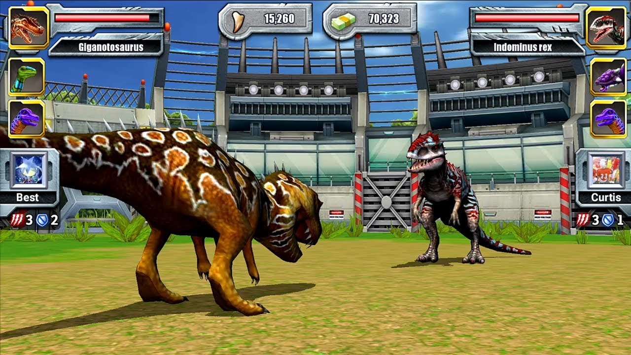 Jurassic Park Builder JURASSIC AND GLACIER Tournament Android Gameplay