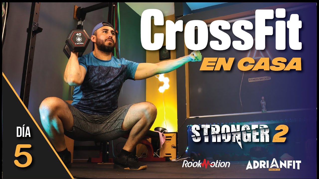 Rutina de CrossFit EN CASA 💪 // EMOM + AMRAP WOD