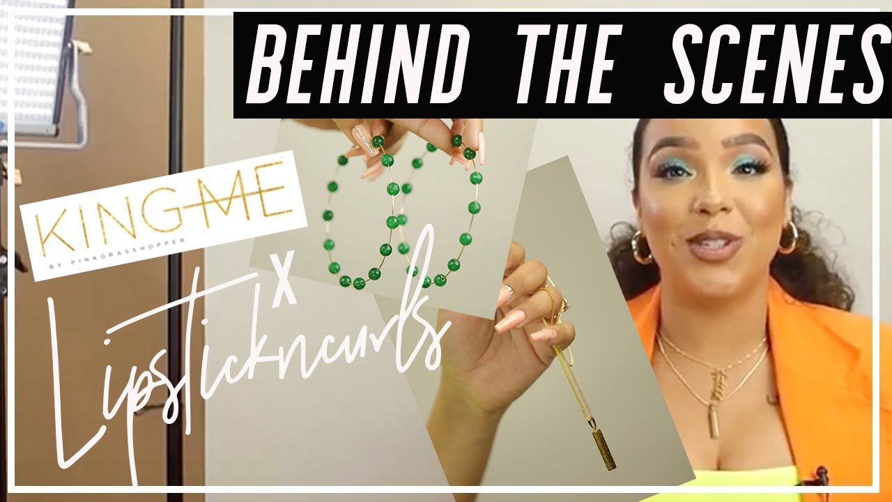 How 2 Girlbosses Created A Jewelry Collection! KINGME x LIPSTICKNCURLS Collection