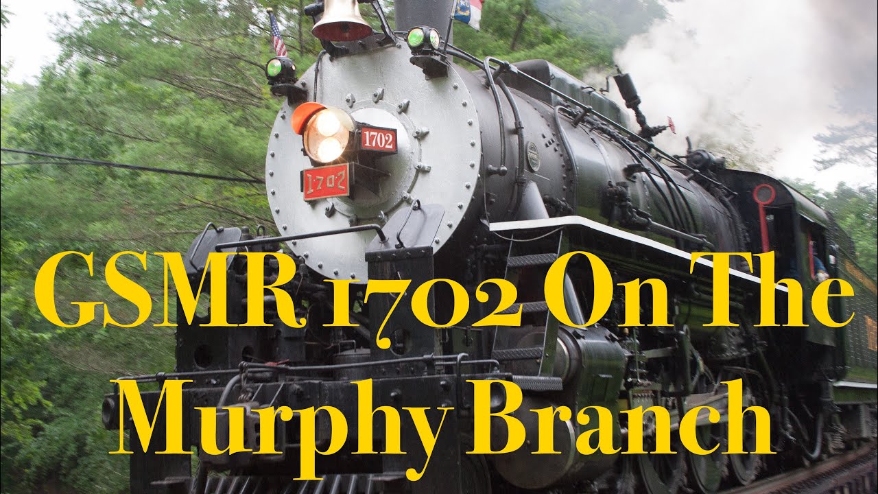 Great Smokey Mountains Railroad: GSMR 1702 On The Murphy Branch