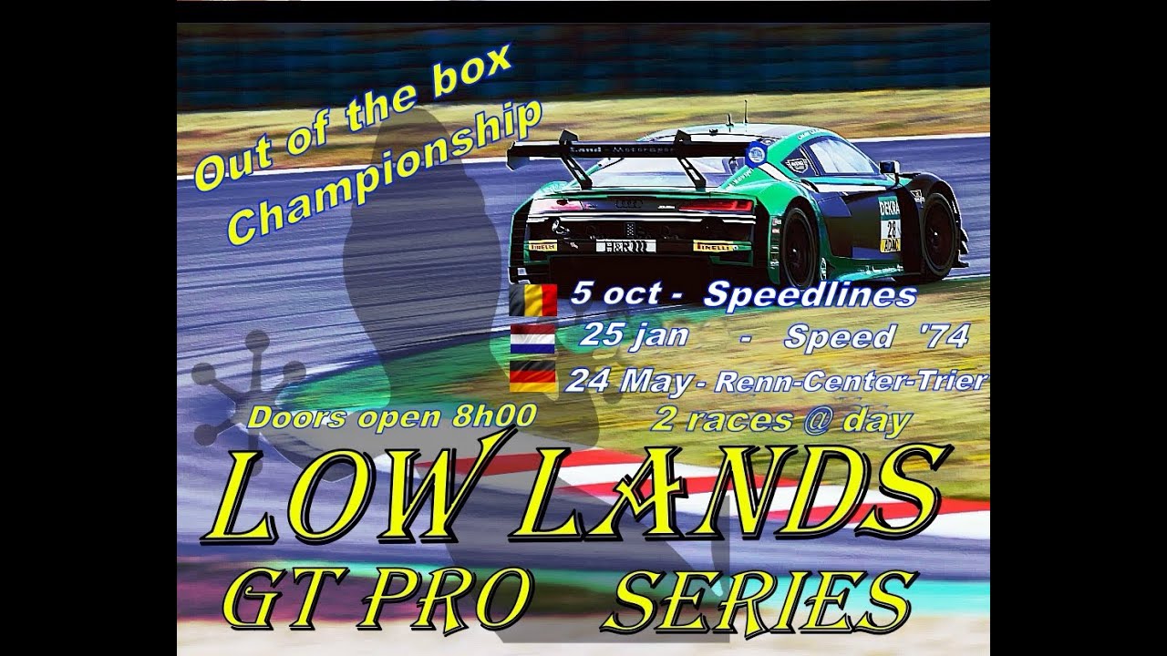 Low Lands Gt pro series aankondiging 2 0