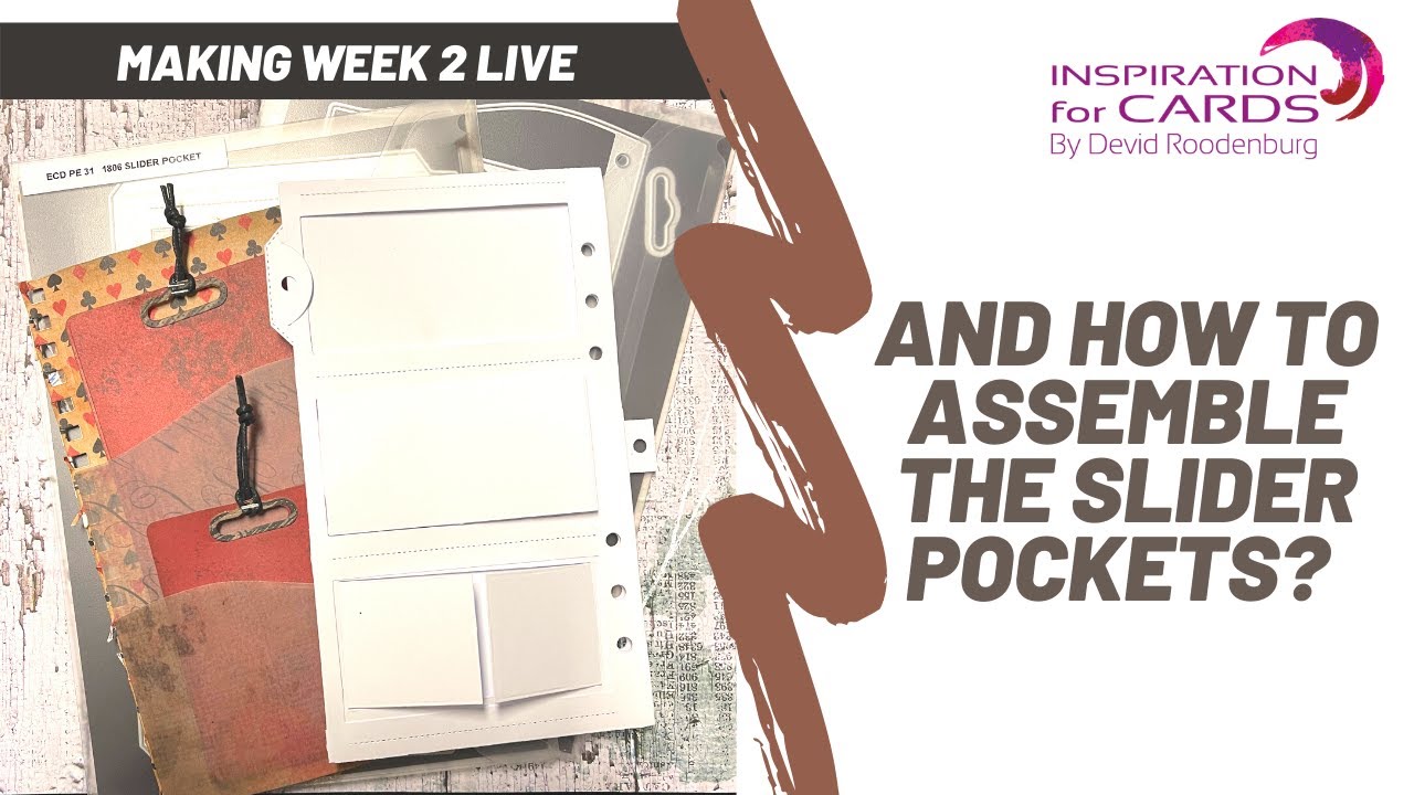 Planner week 2 and assembling PE 31 slider pockets