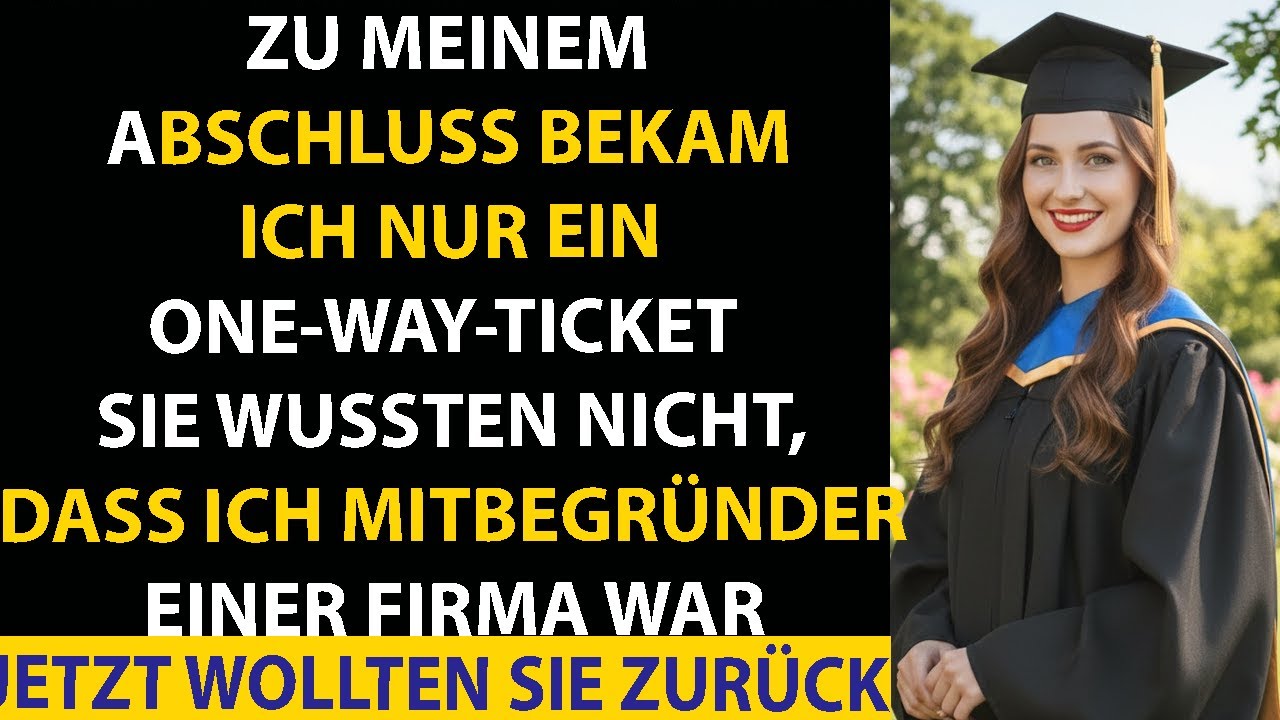 Mein Vater gab mir ein One-Way-Ticket zum Abschluss – er wusste nicht, dass ich Milliardär bi