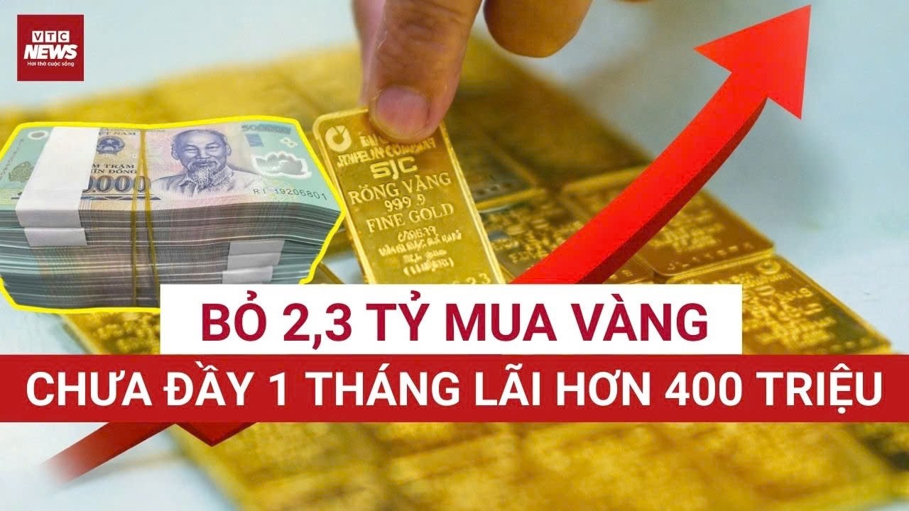 Bỏ 2,3 TỶ mua vàng, 23 ngày lãi 414 TRIỆU: Sự thật phía sau khiến nhiều người giật mình | VTC News