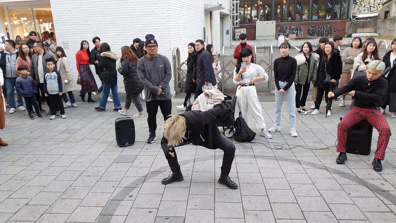 에너자이주(ENERGYJU)-이현진(LeeHyunJin)/ WONDERLAND - ATEEZ(에이티즈) 20191116 홍대(HongDae) Busking/dance cover