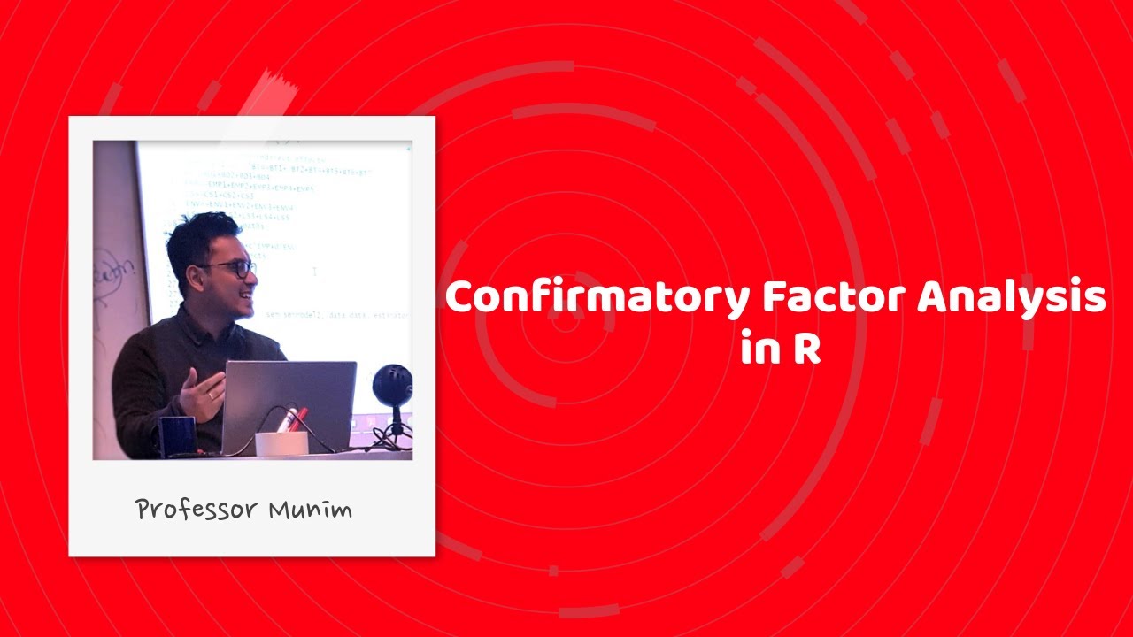 SEM (15): Confirmatory Factor Analysis in R
