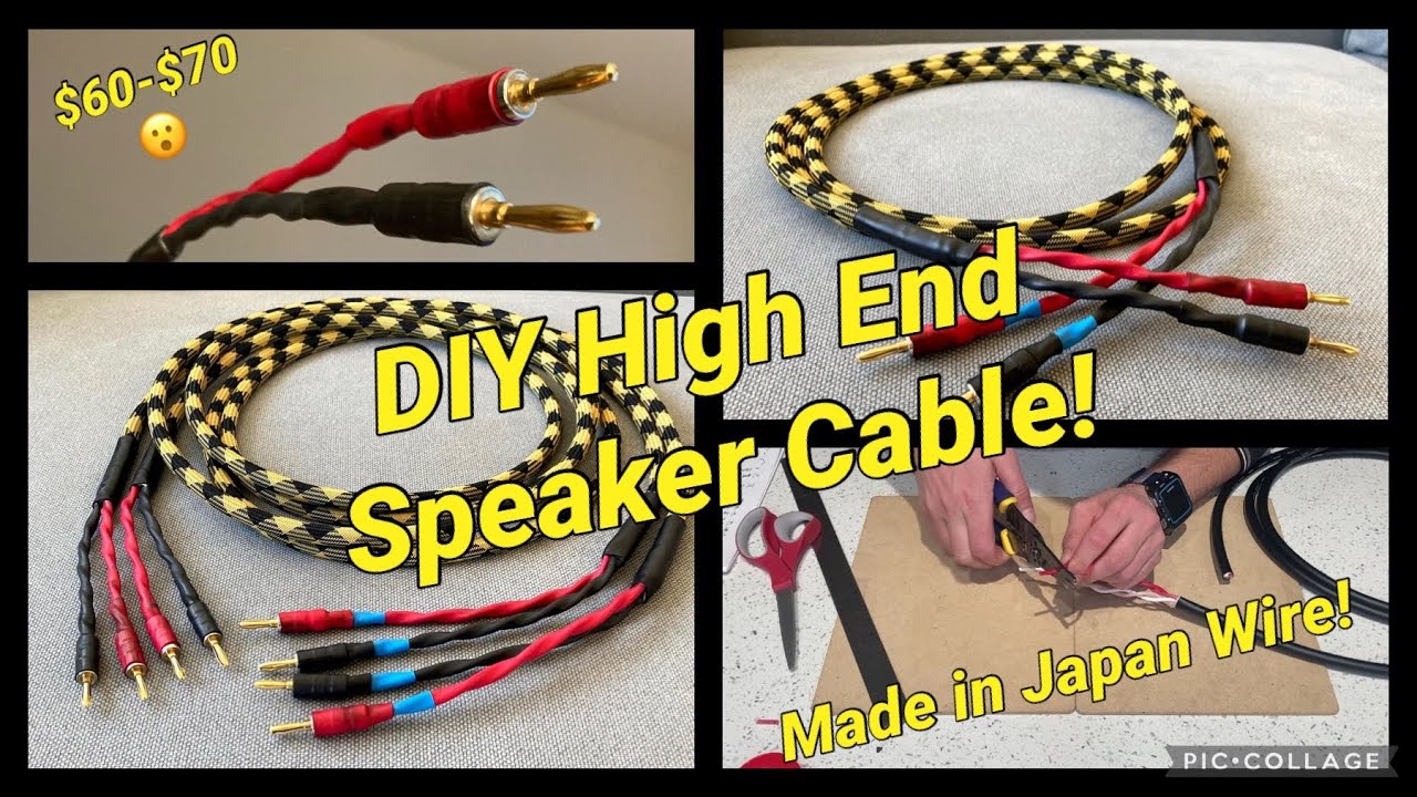 DIY Speaker Cables - How to Build Your Own High Quality Speaker Wire (w/t Canare 4S11 Made in Japan)