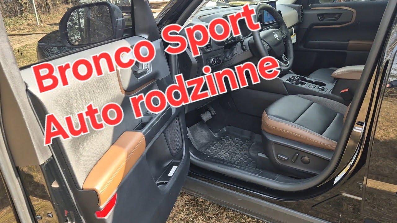 Bronco sport, piękny i rodzinny