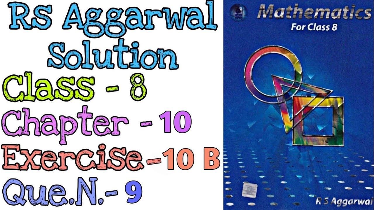 Profit and Loss | Class 8 Exercise 10b Question Number 9 | Rs Aggarwal Class 8 | Md Sir class 8