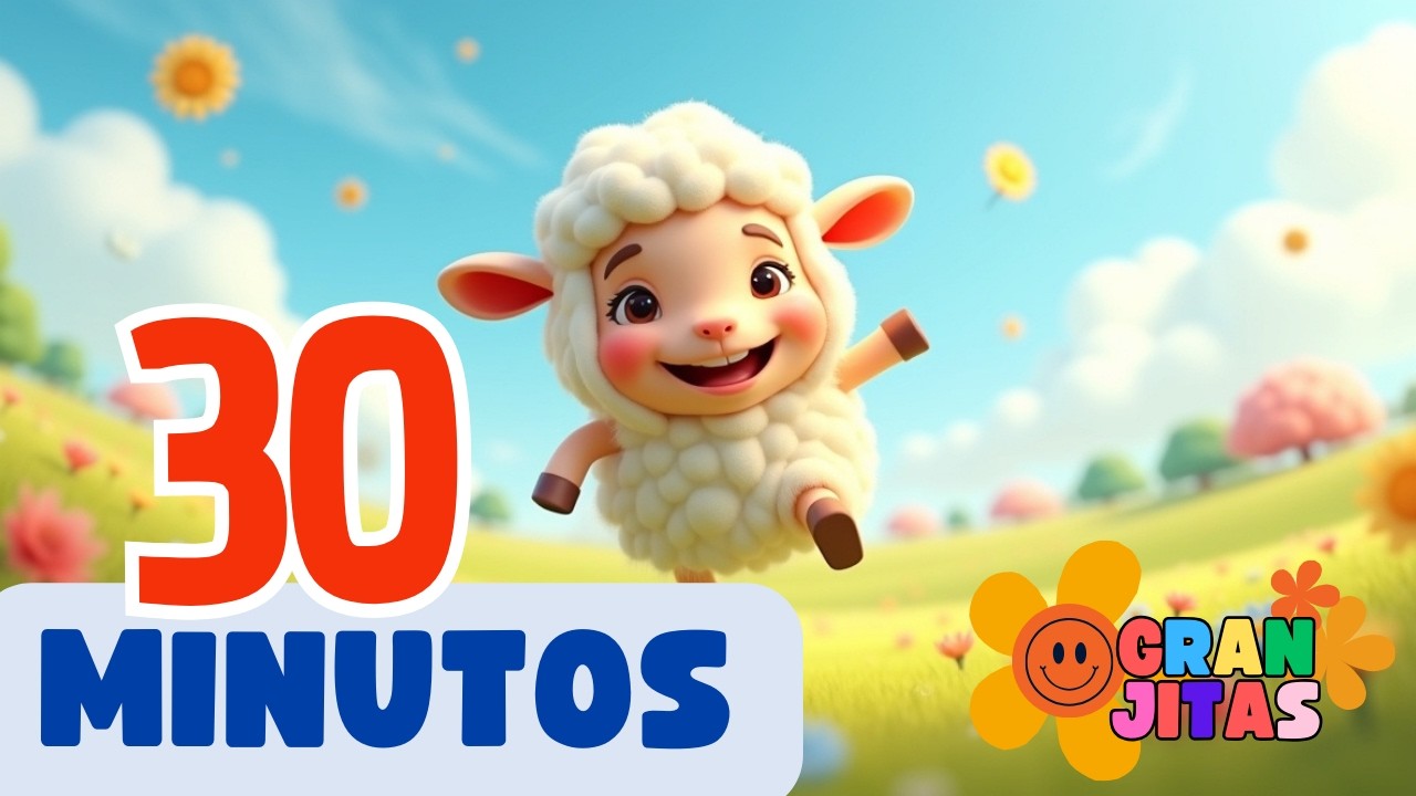 Lana la Ovejita 🐑 | Música Infantil Educativa para Aprender Jugando