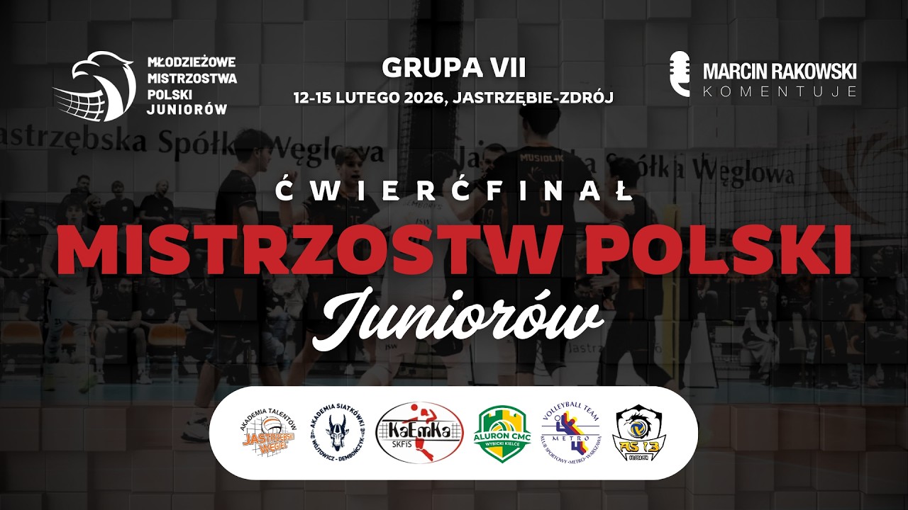 Ćwierćfinał Mistrzostw Polski Junior&oacute;w: AS ZAKSA Kędzierzyn-Koźle - AS 13 Koszalin