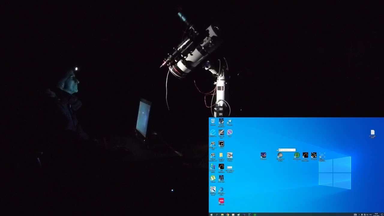 Нудные тесты с EQMOD & N I N A  Flip Meridian