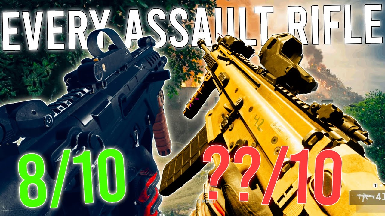 Рейтинг ВСЕХ штурмовых винтовок в Battlefield 6! (B36A4, TR-7, M433, AK4D, NVO-228E, L85A3 и друг...