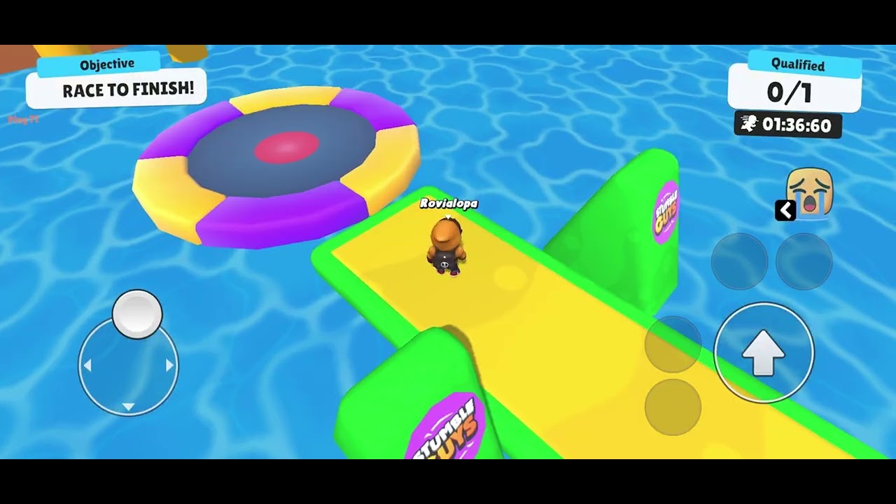 Jugando stumble guys Pt9