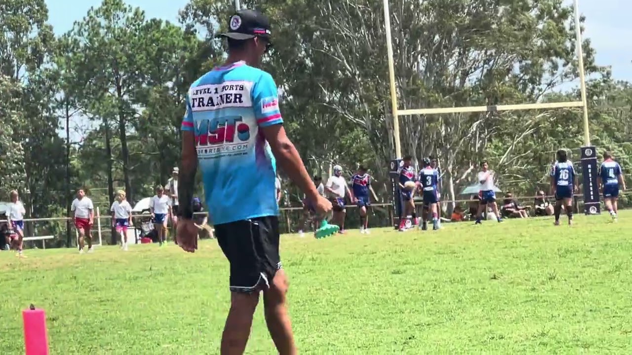 Mustangs under 13 trials 2nd half 