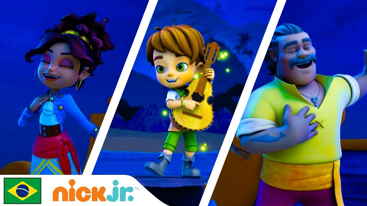 Santiago dos Mares | Cante junto com Santiago e seus amigos | Nick Jr. em Português