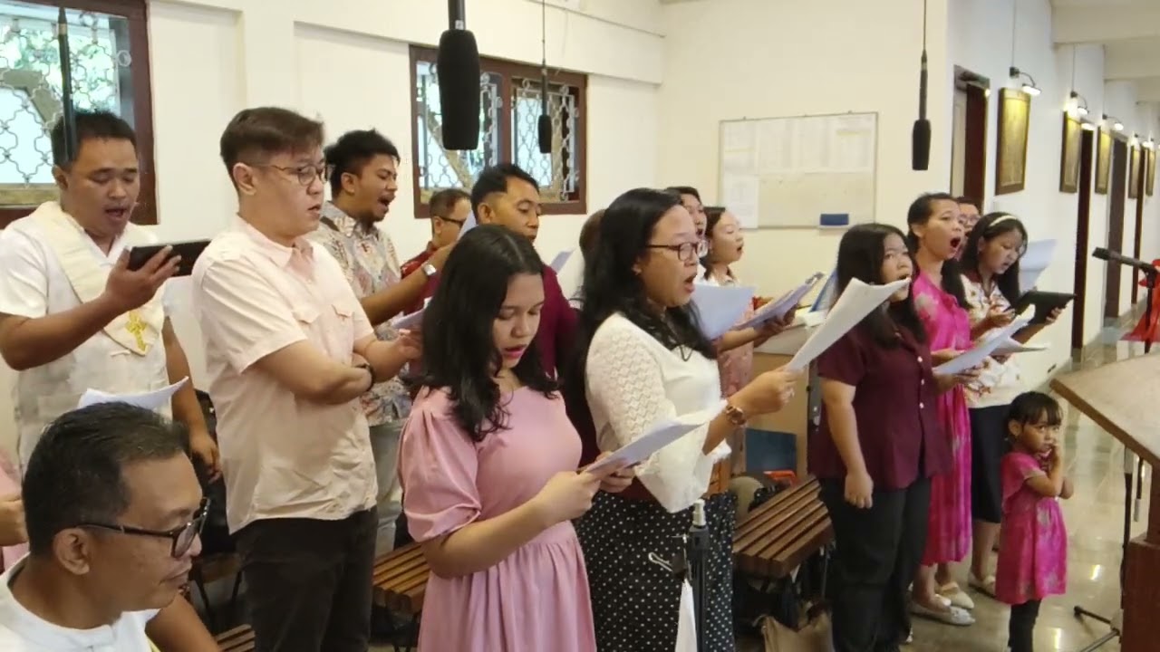 Dengan Gembira #koorjogja #koormanten #choir #music #misa 
