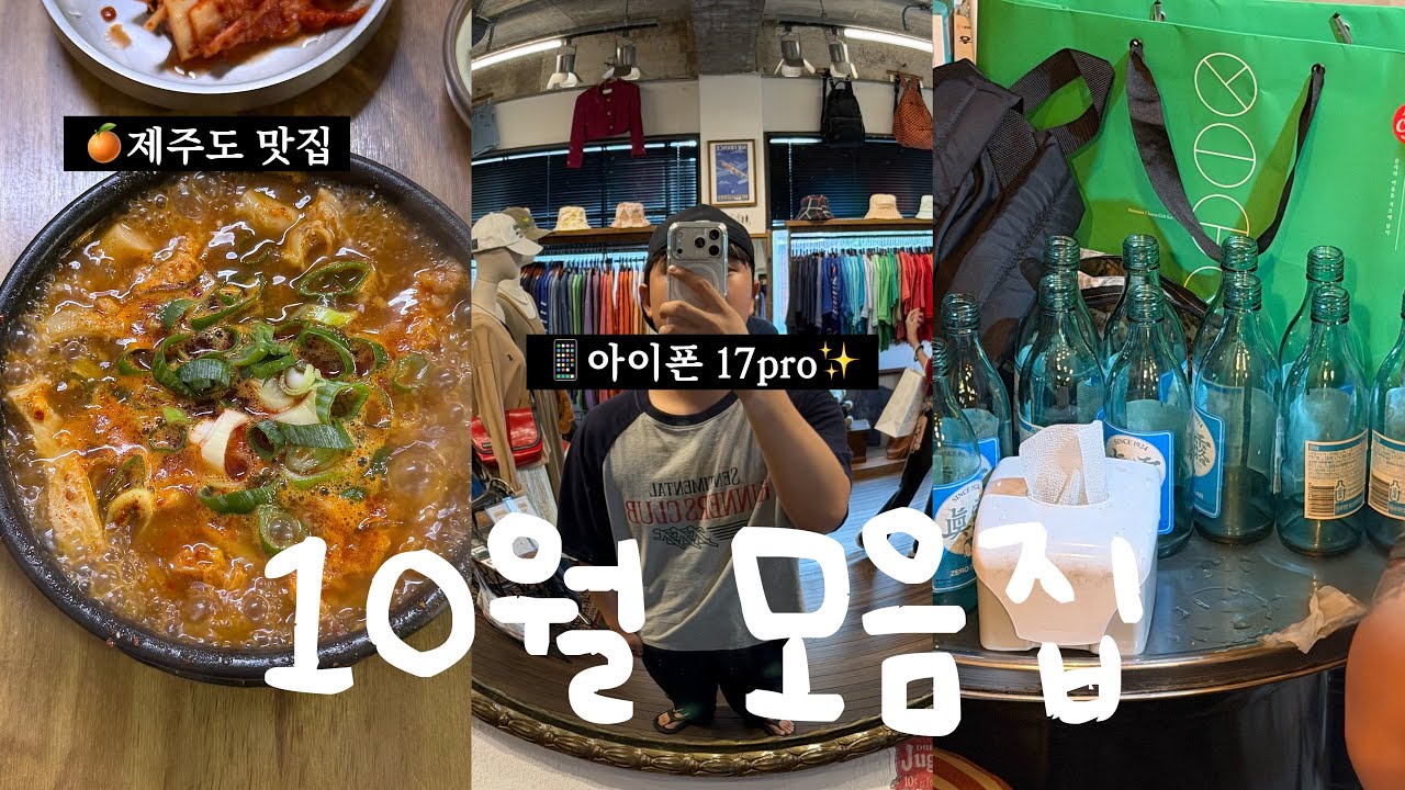세상에서 제일 바쁜 백수의 10월 한달 일상 모음.zip🔒