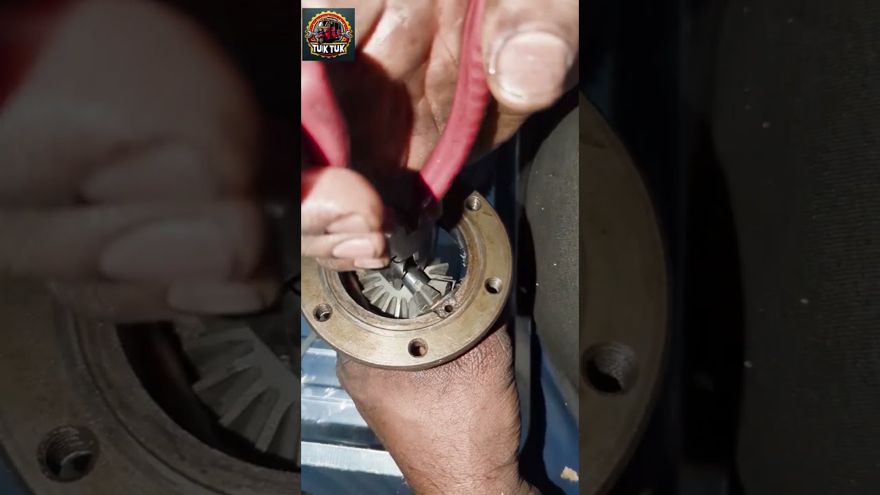 Tuk tuk differential overhaul  