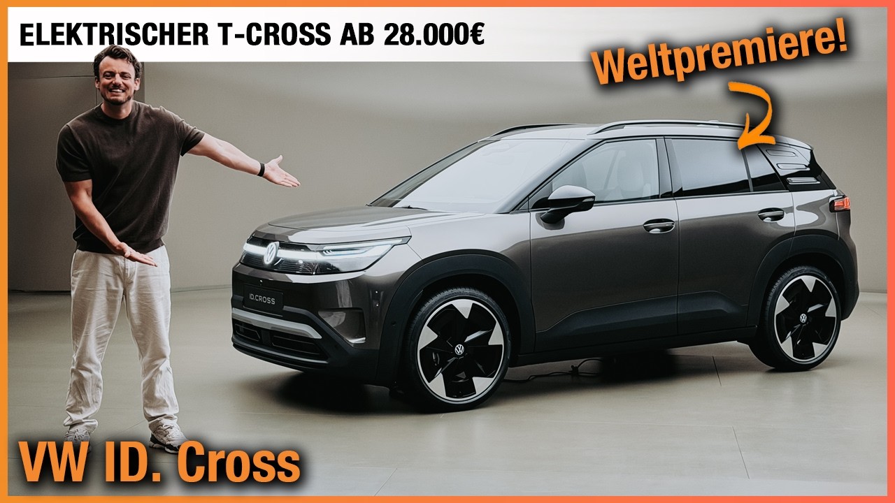 VW ID. Cross (2026) Weltpremiere des elektrischen T-Cross ab 28.000&euro;! Review | Test | Innenraum