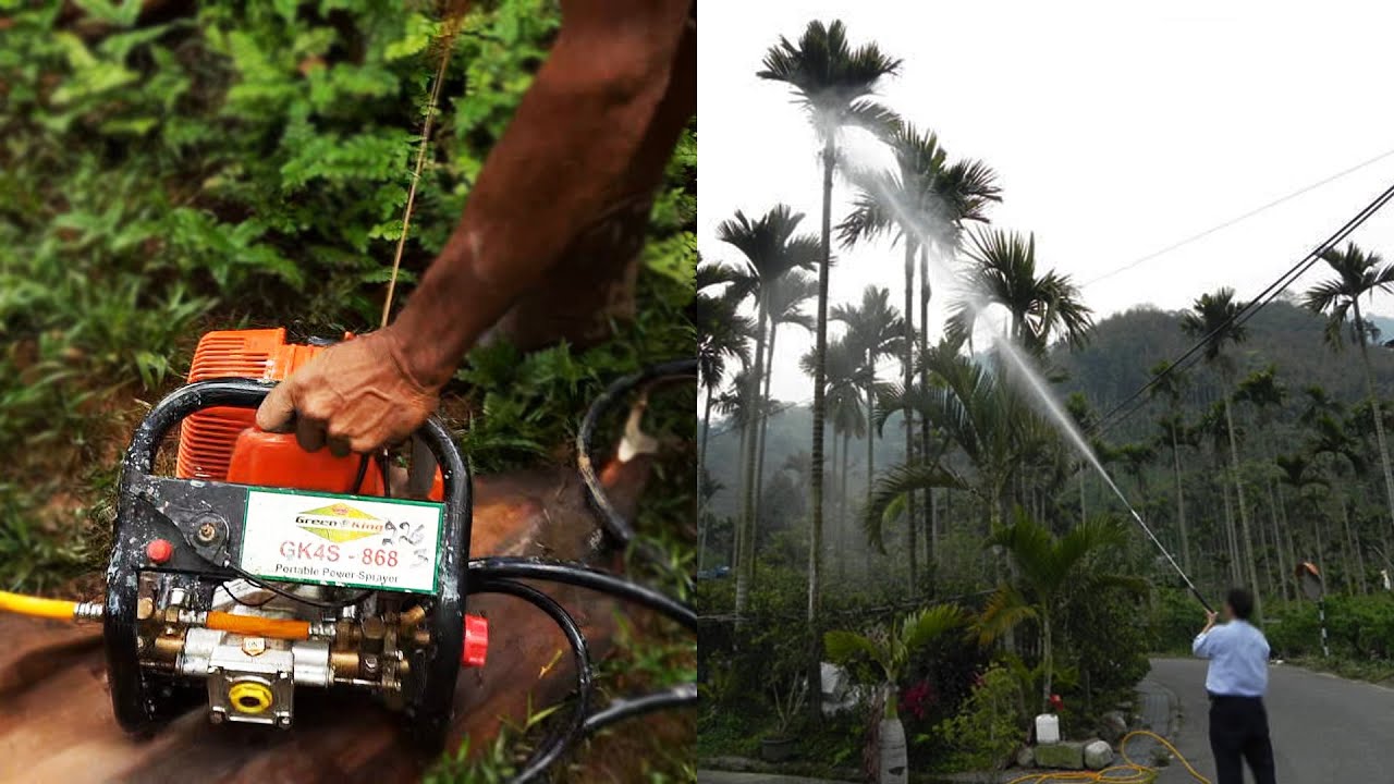 Arecanut Tree Sprayer Machine | Betel nut / Areca nut Tree Sprayer Machine