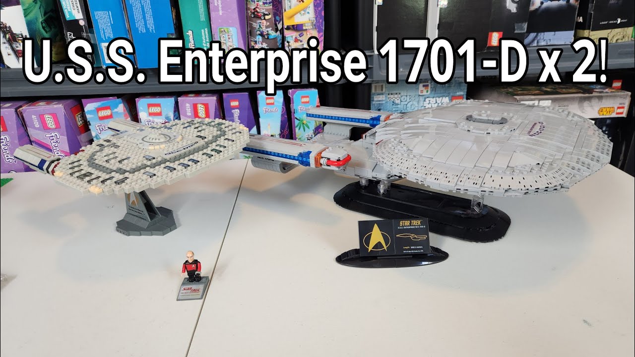 The U.S.S. Enterprise 1701-D! As it looked before LEGO releases the next generation of this ship?