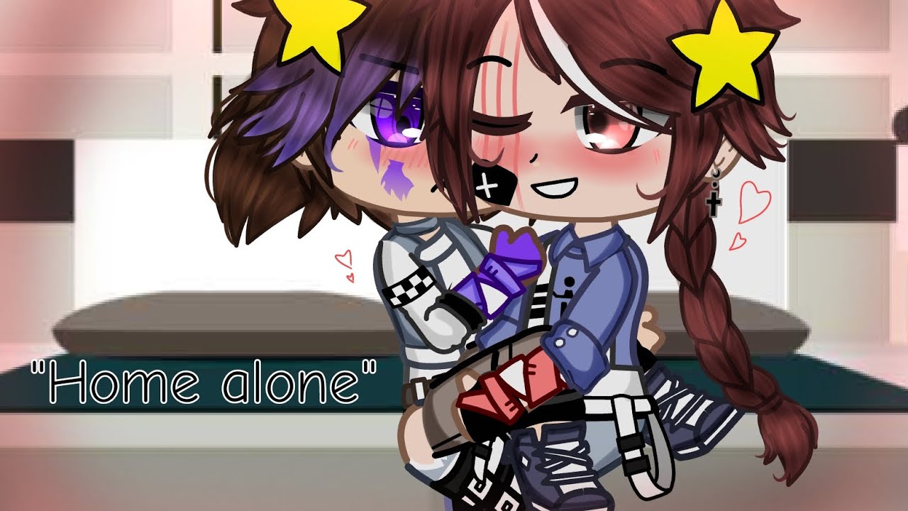 when they are home alone: (Noahchael) (skit#19)