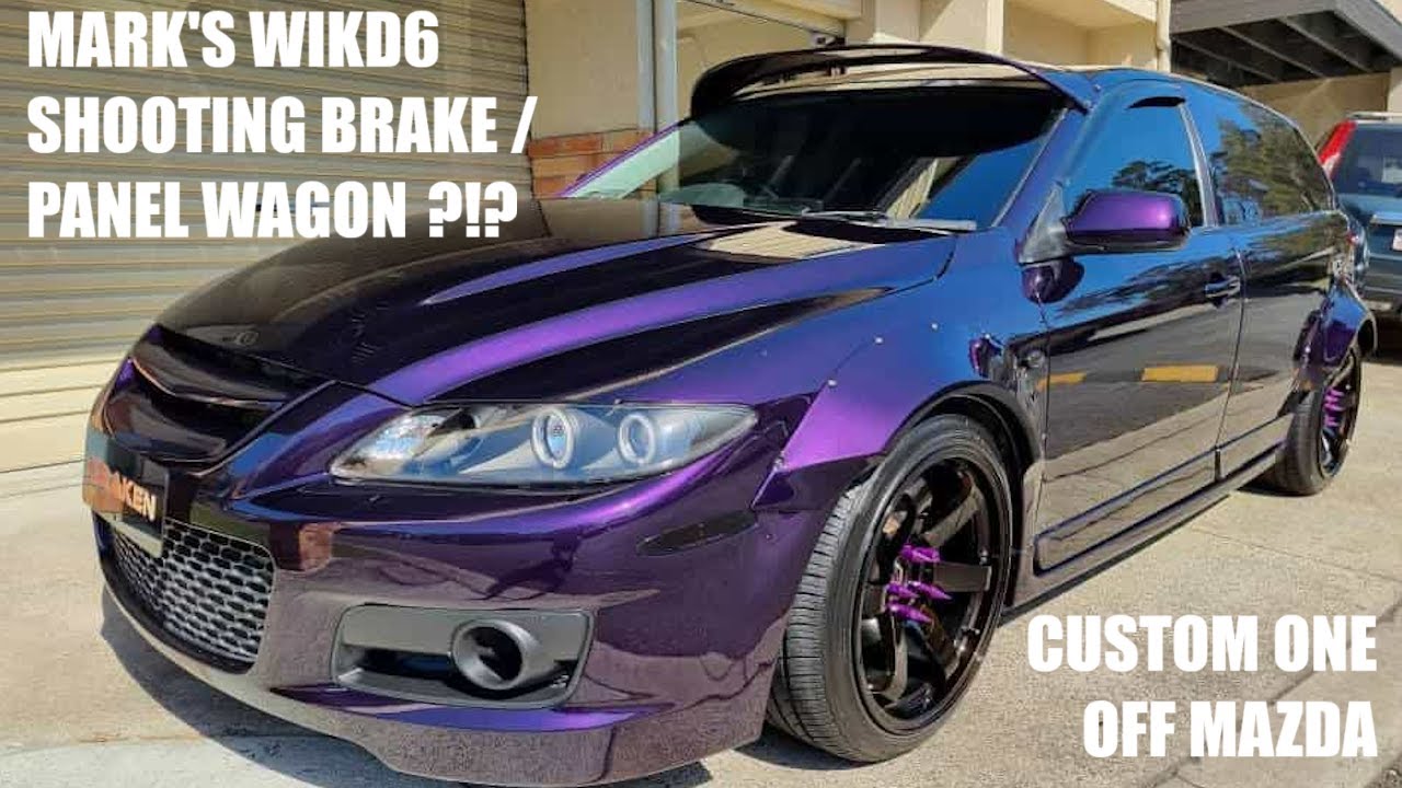 Единственный в своем роде универсал Mazda 6 Panel Wagon Custom Build Shooting Brake Turbo