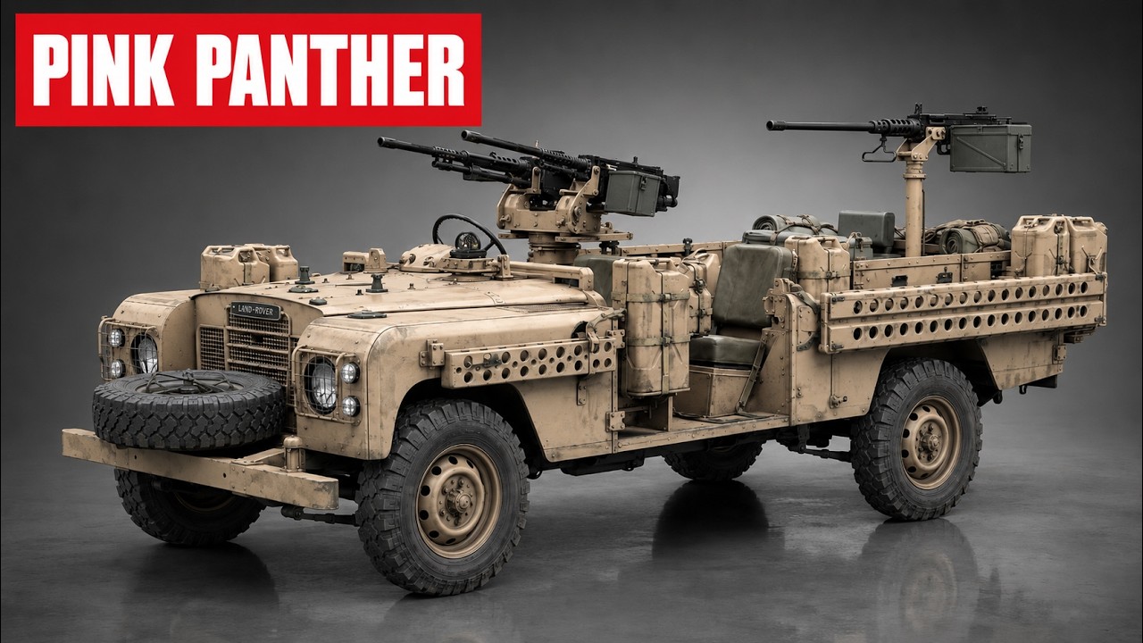 Why The SAS Painted Their Land Rovers Pink And How They Became The Most Feared Vehicle In The Desert