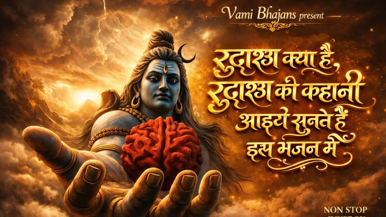 रुद्राक्ष की उत्पत्ति कैसे हुई? | Story of Rudraksha | Non Stop Shiv Bhajan Jukebox | Vami Bhajans