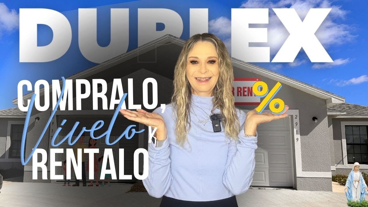 ¿Puedo comprar un duplex o multifamiliar como primer comprador?  Préstamos - pagos - rentabilidad