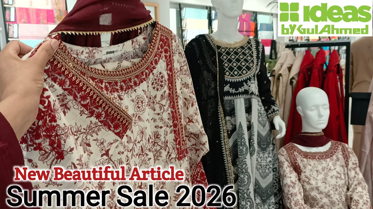 Gul Ahmed Grand Summer Sale 2026😍Gul Ahmed Beautiful  Pret Collection 2026🎉 new collection🥰