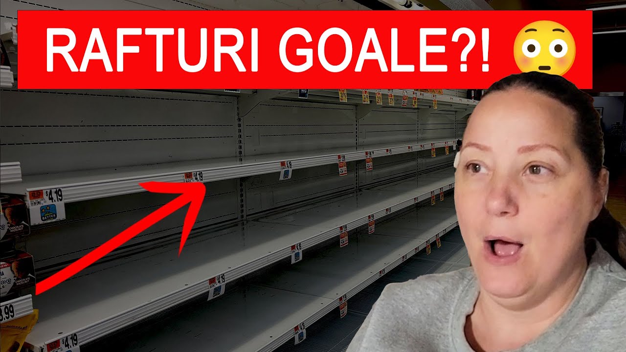 Ninsorea din Georgia a golit magazinele?! 😳 Rafturi complet goale