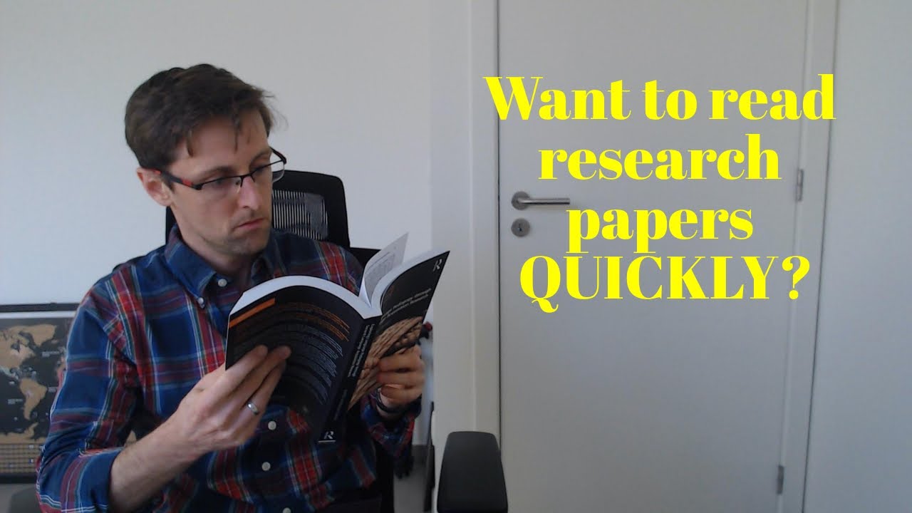Read research papers FAST (5 little-known techniques)