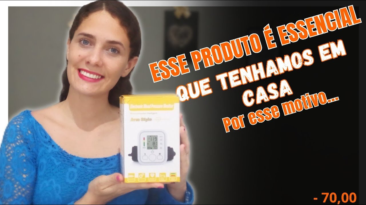 Comprei o MEDIDOR DE PRESSÃO ARTÉRIAL DIGITAL (unboxing+teste+resenha sincera)