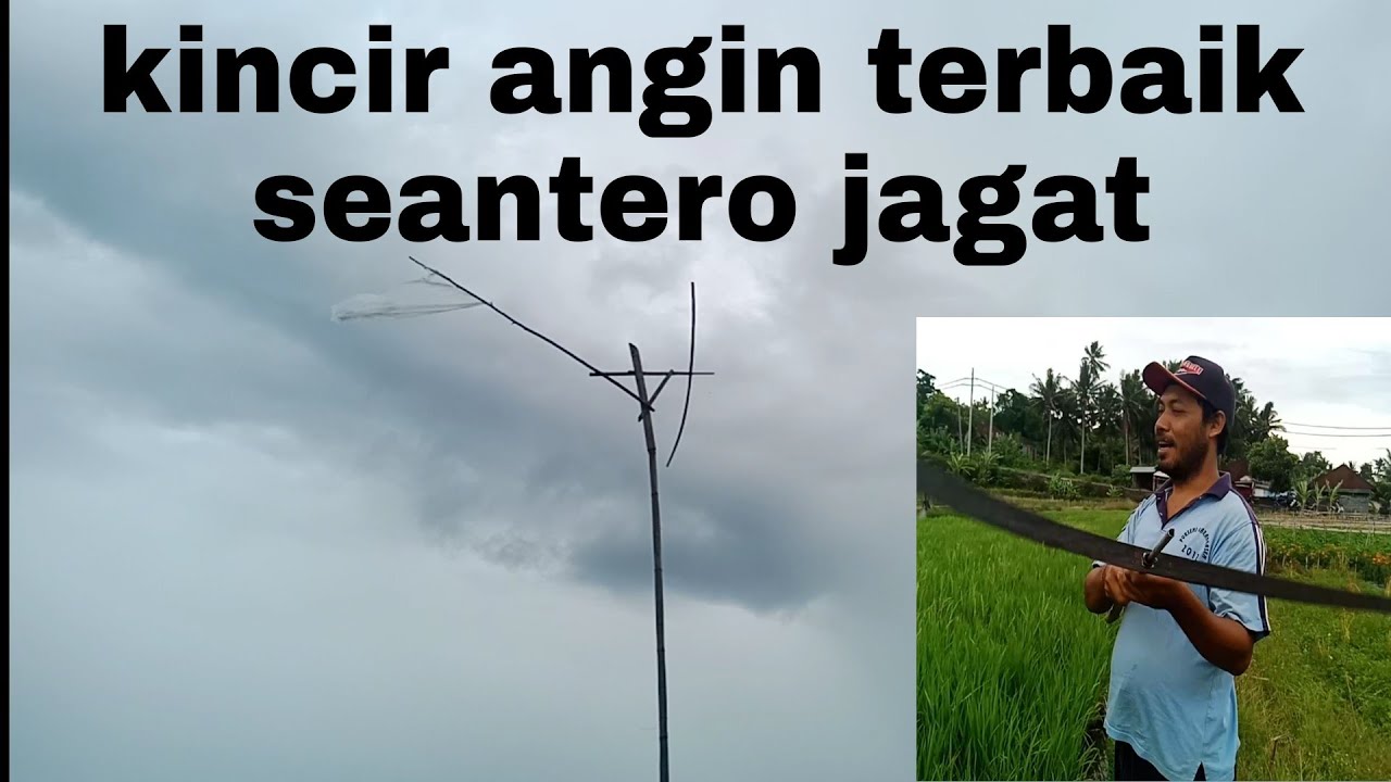 cara membuat kolecer / baling baling bambu / kincir angin /pindekan bali yg mudah.