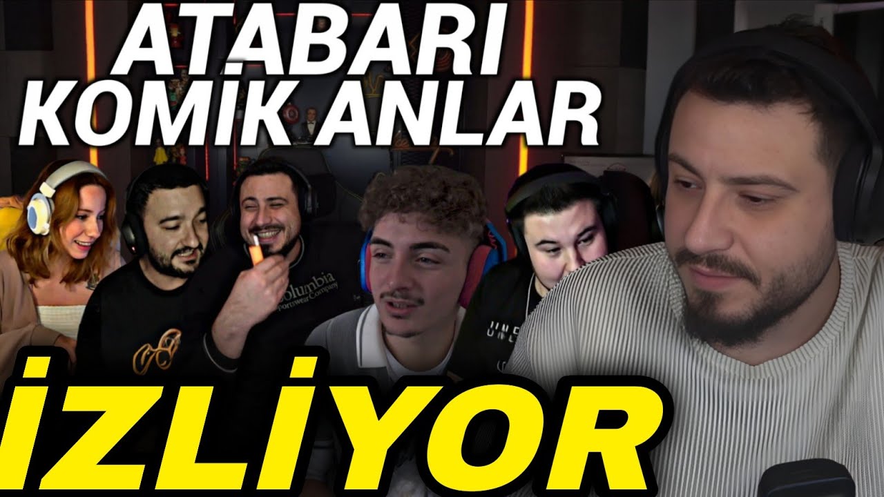 ATABERK DOĞAN ATABARI KOMİK ANLAR BÖLÜM 1 İZLİYOR - Rei Edits