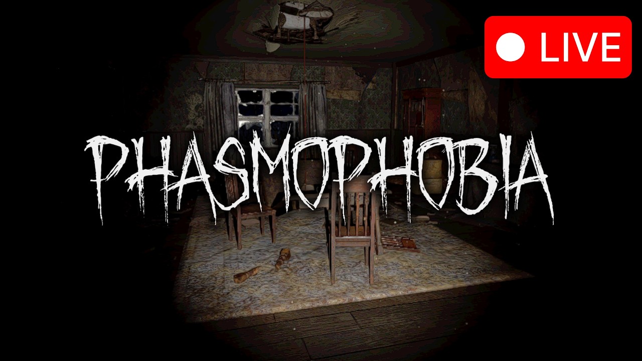 Em Busca da 150 Win Streak! Phasmophobia AO VIVO 🔴