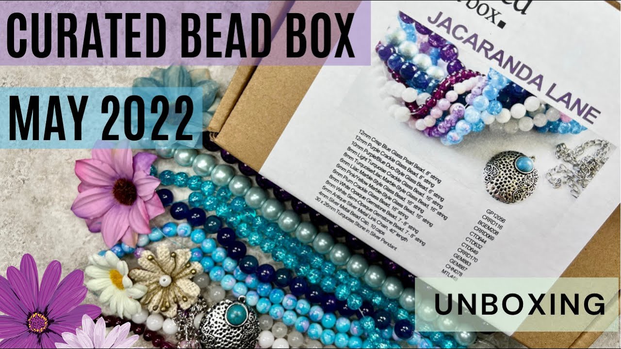 Curated Bead Box - May 2022 - Jacaranda Lane