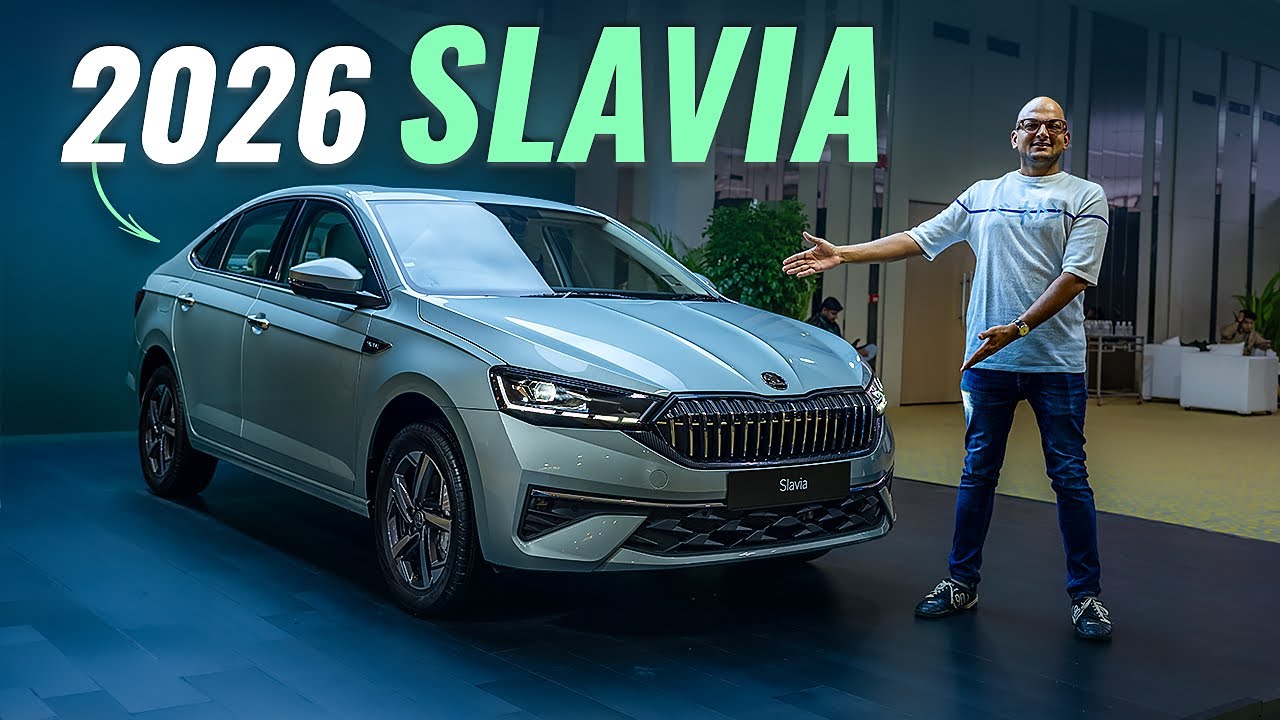 New 2026 Skoda Slavia Facelift First Impressions | Gagan Choudhary 