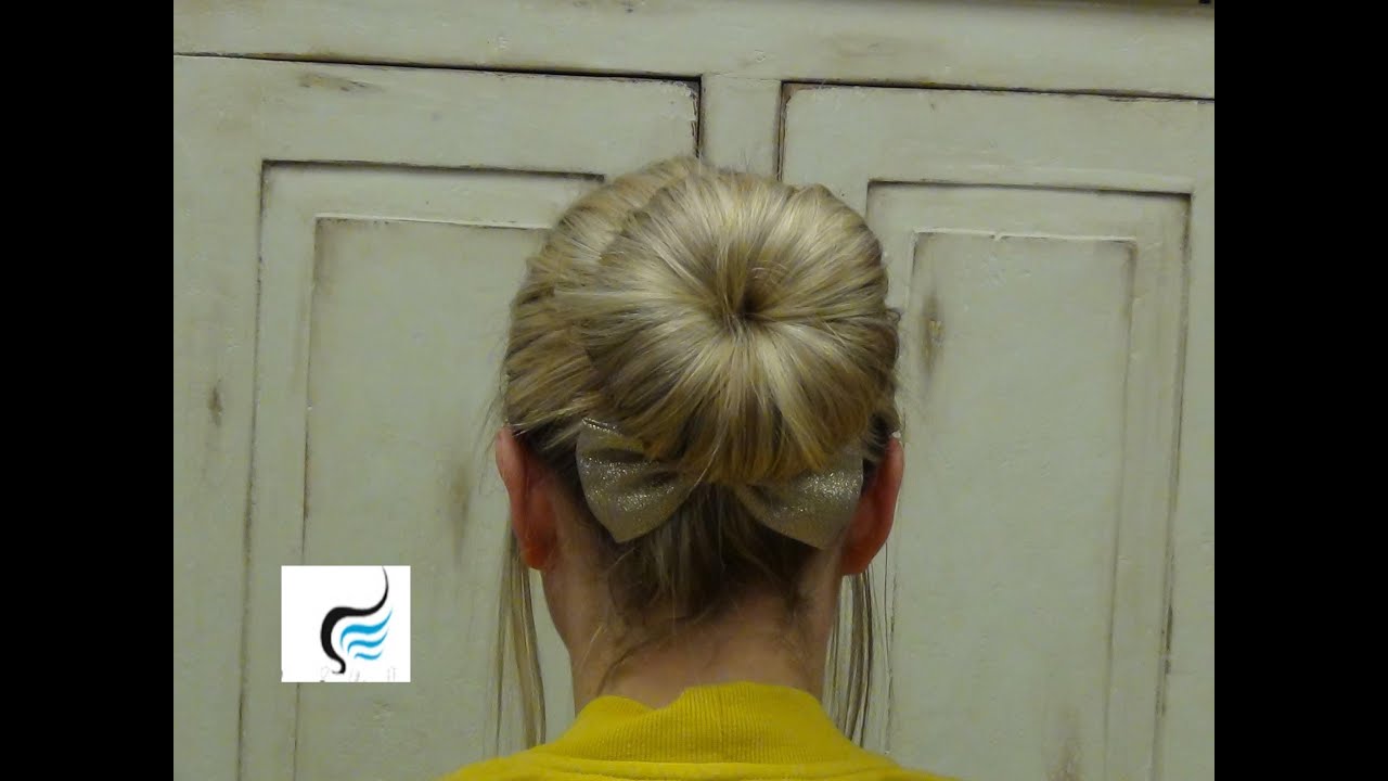 DIY Sock Bun Hairstyle Tutorial
