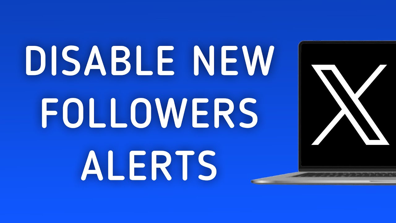 How to Disable New Followers Notifications on X (Twitter) On PC (New Update)