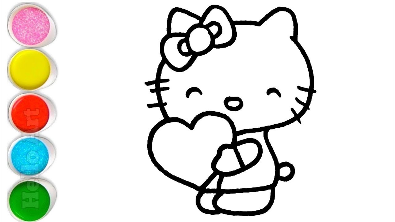 How to Draw Hello Kitty: Easy Step-by-Step Art for kids
