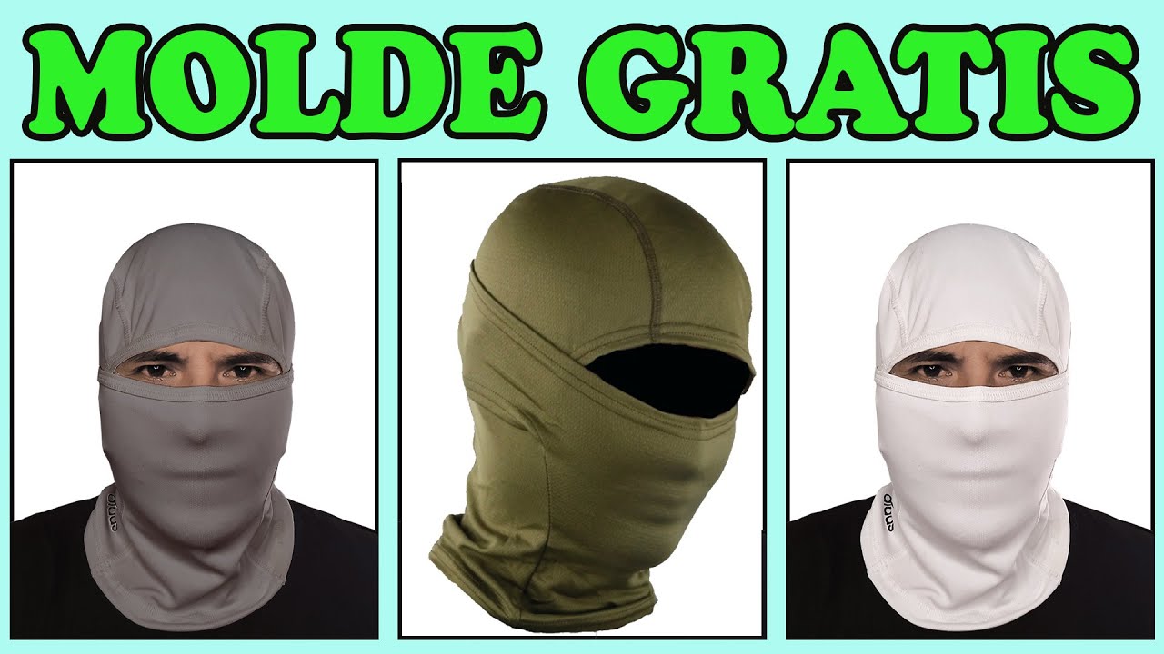 Balaclava -  Molde o Patron gratis
