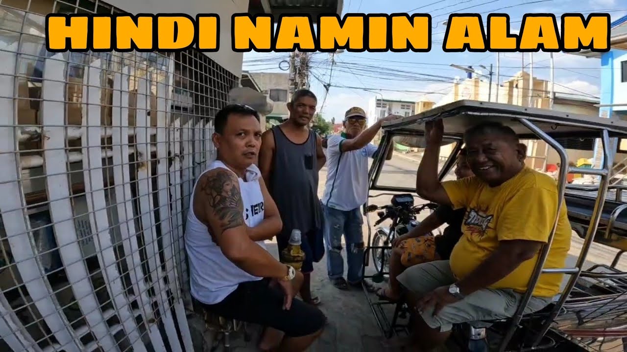 PINAGTRIPAN KO ANG MGA TRICYCLE DRIVER NG BUCANA